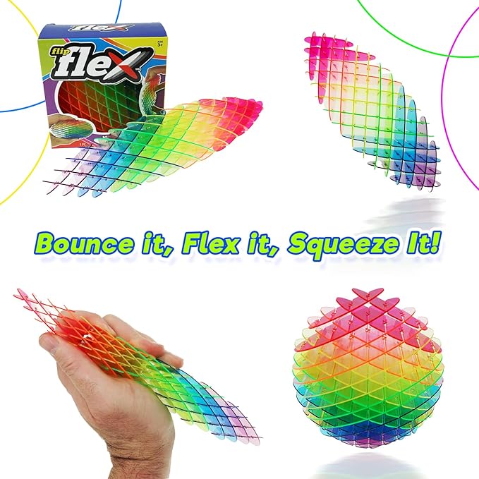 Flip Flex Rainbow Fidget
