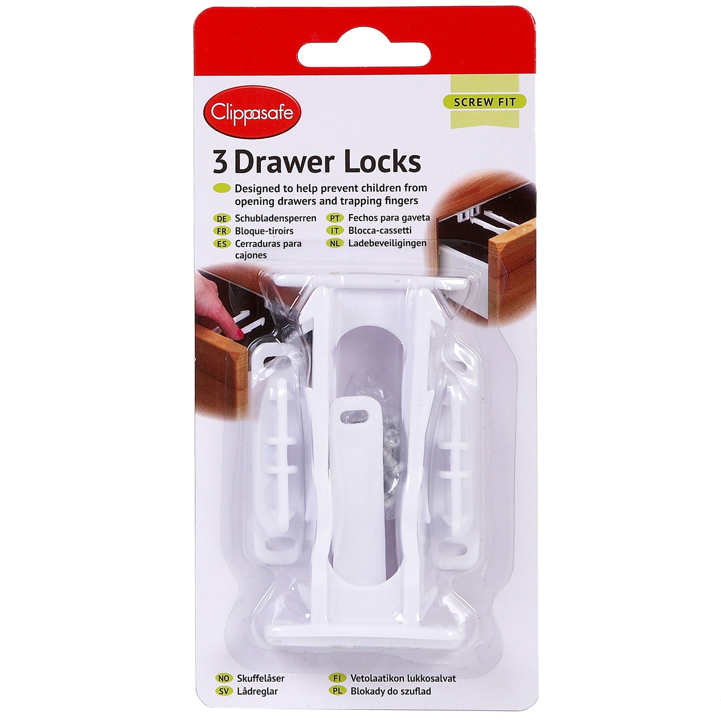 Clippasafe Drawer Locks