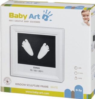 Baby Art Window Sculpture Frame