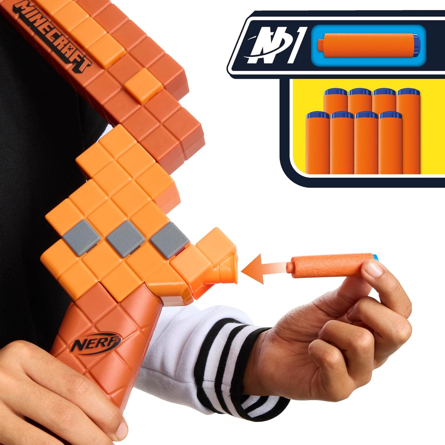 NERF Minecraft Dart-Firing Bow Blaster