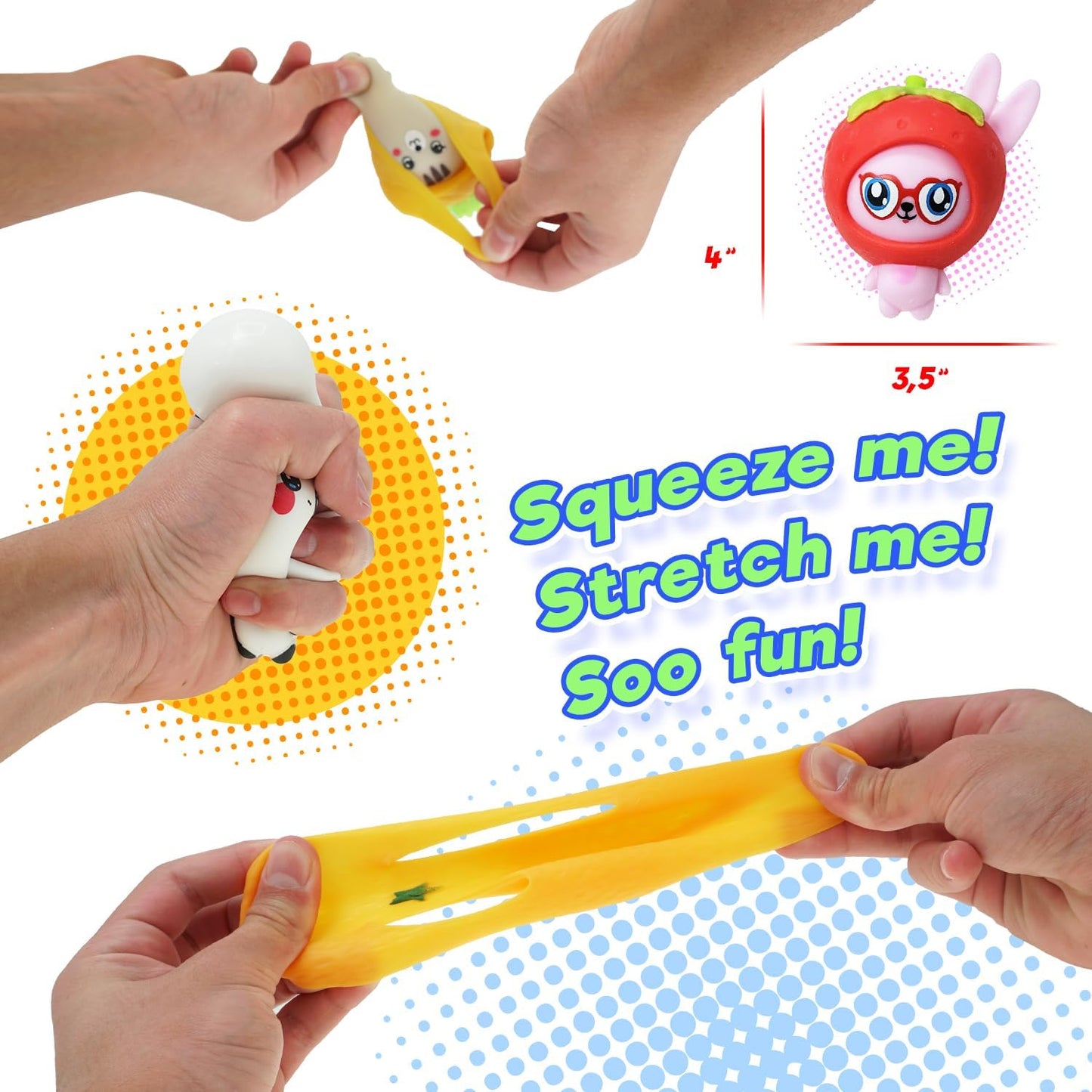 Funsie Frootsies Squishy Toys