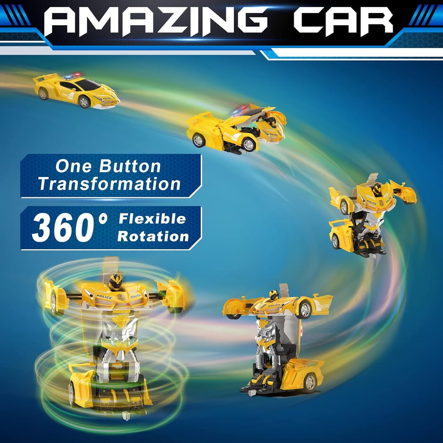 FDJ Remote Control Transforming Car