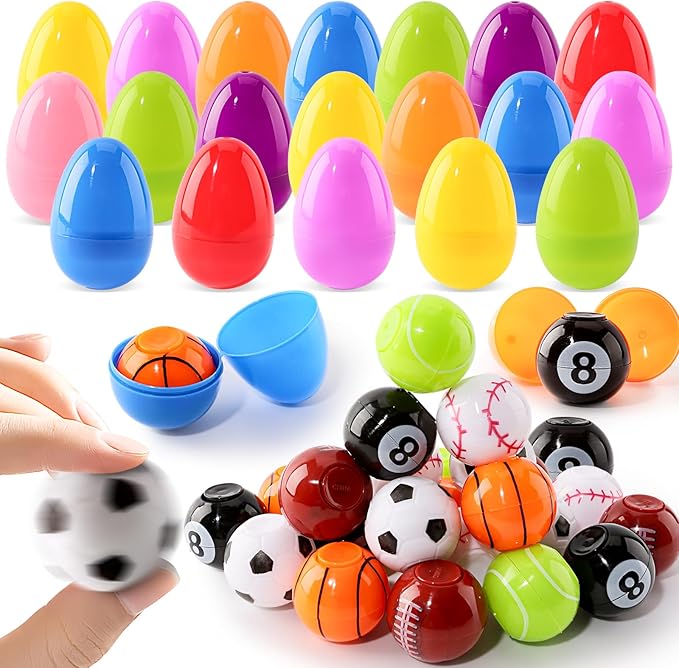 Easter Eggs with Fidget Balls