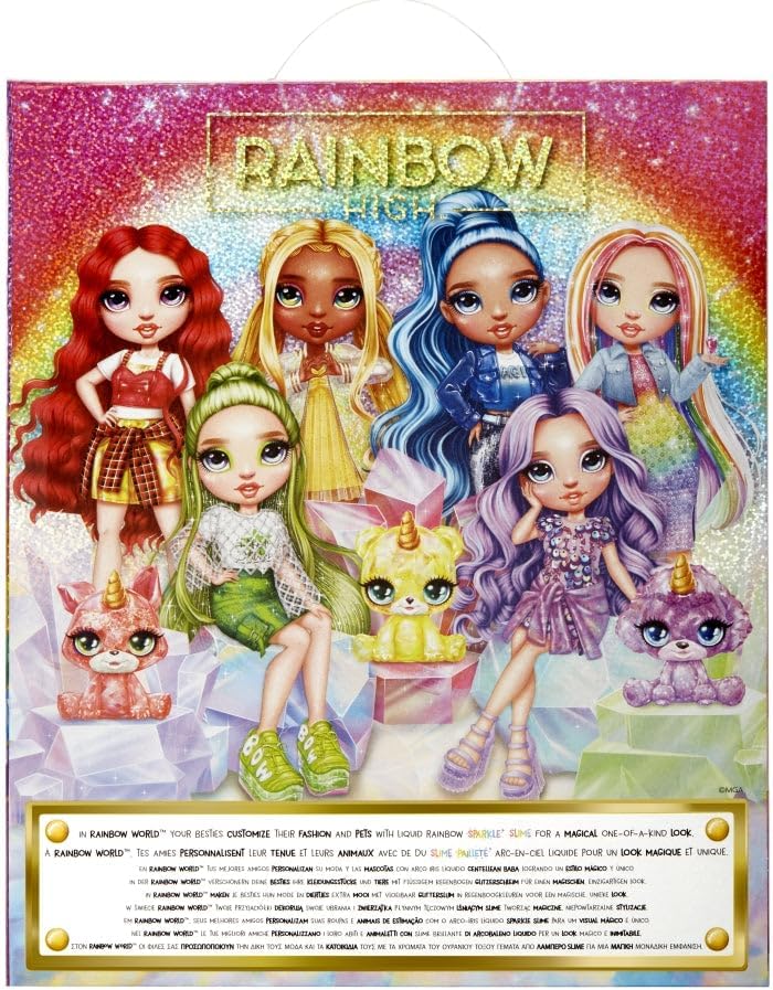 Rainbow High Sparkle Slime Violet Willow