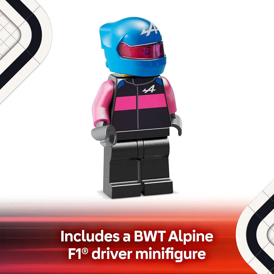 LEGO Speed Champions BWT Alpine F1 Team A524 Race Car