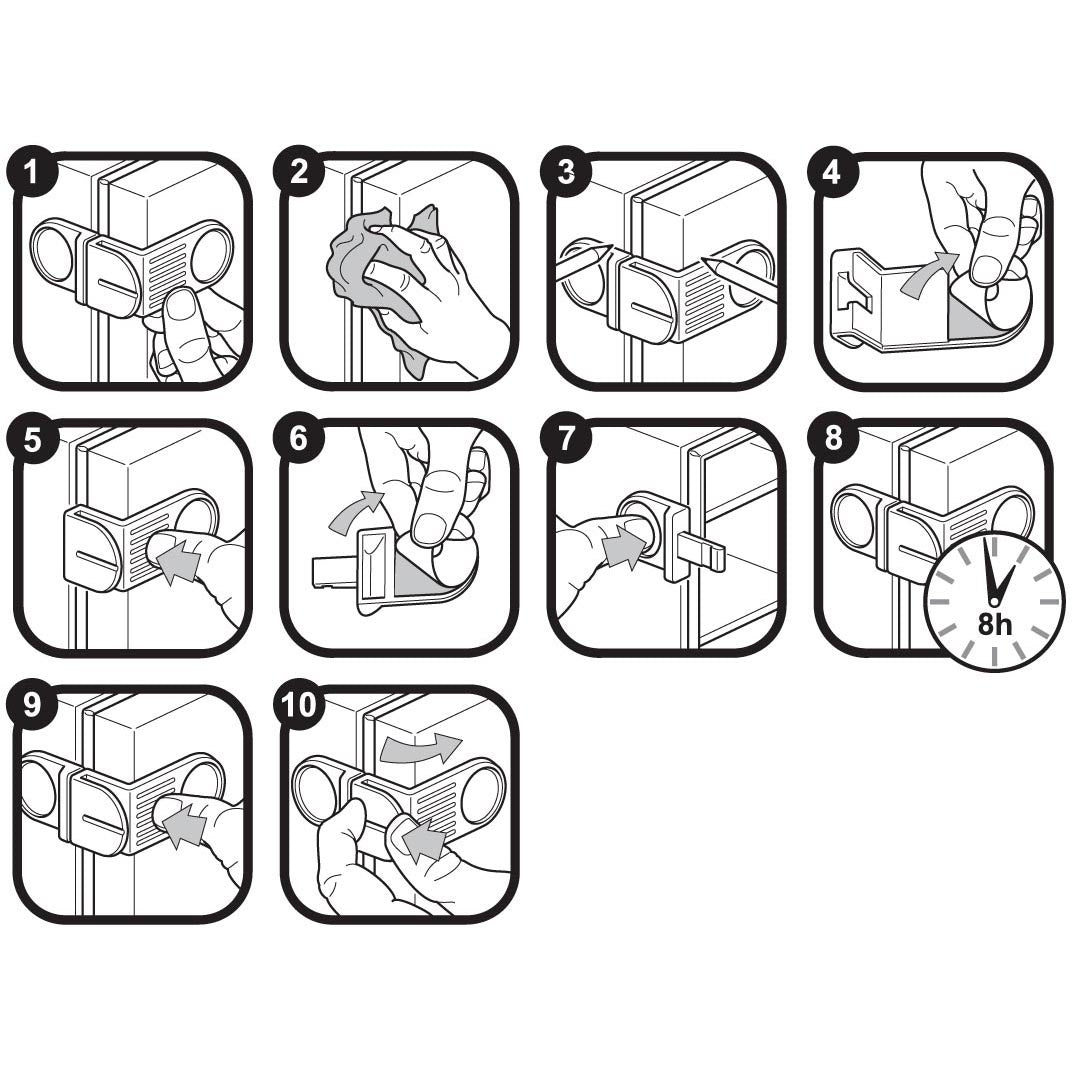 Clippasafe Fridge & Freezer Locks