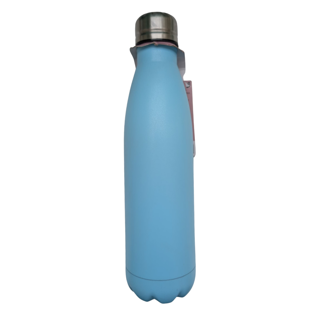 Insulated Water Bottle Silver Cap