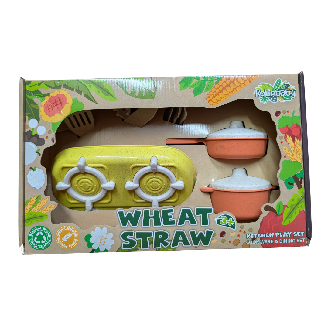 Stove Top Playset - Kolinbaby Wheat Straw