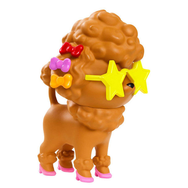 Barbie Extra Doll - Afro hair, Rainbow Coat & Pet Poodle