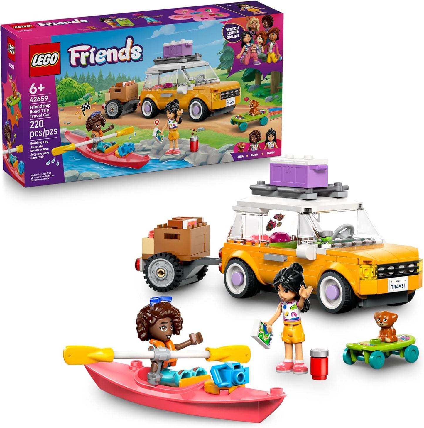 LEGO Friends Friendship Road-Trip Travel Car