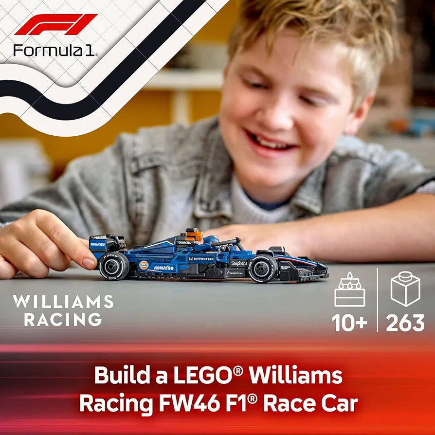 LEGO Speed Champions Williams Racing FW46 F1 Race Car