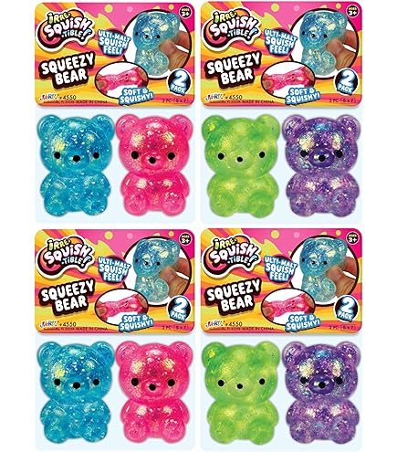 Irresquishtible Squeezy Bear 2 Pack