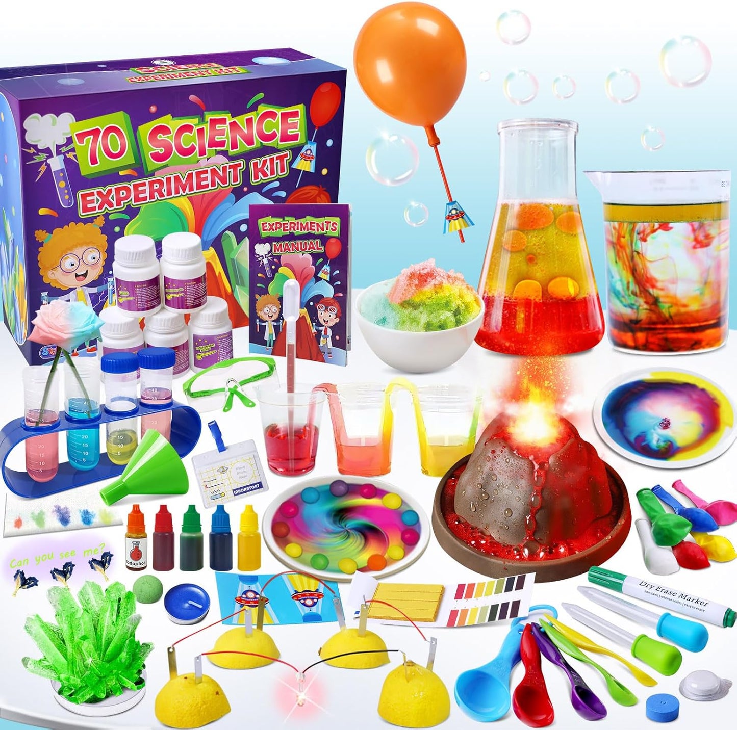70 Science Experiment Kit