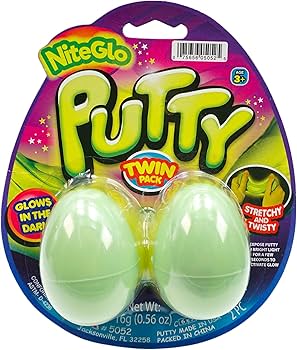 NiteGlo Putty Slime Twin Pack