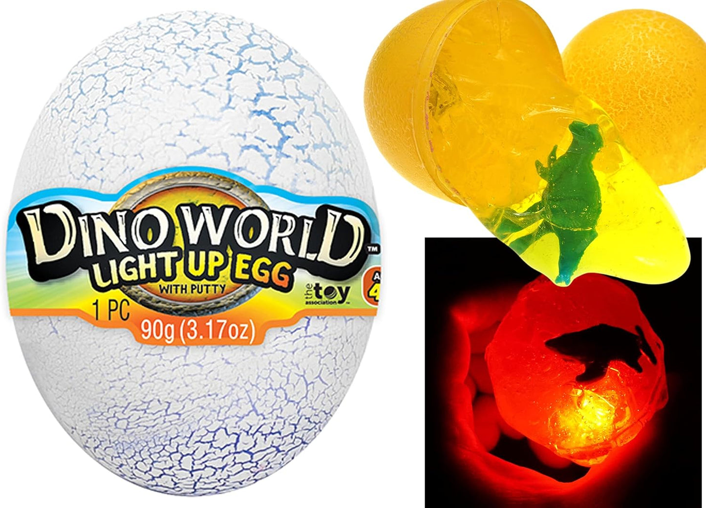 Dino World Light Up Egg