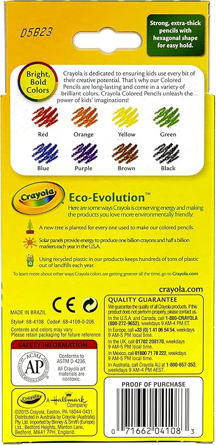 Crayola Write Start Colored Pencils