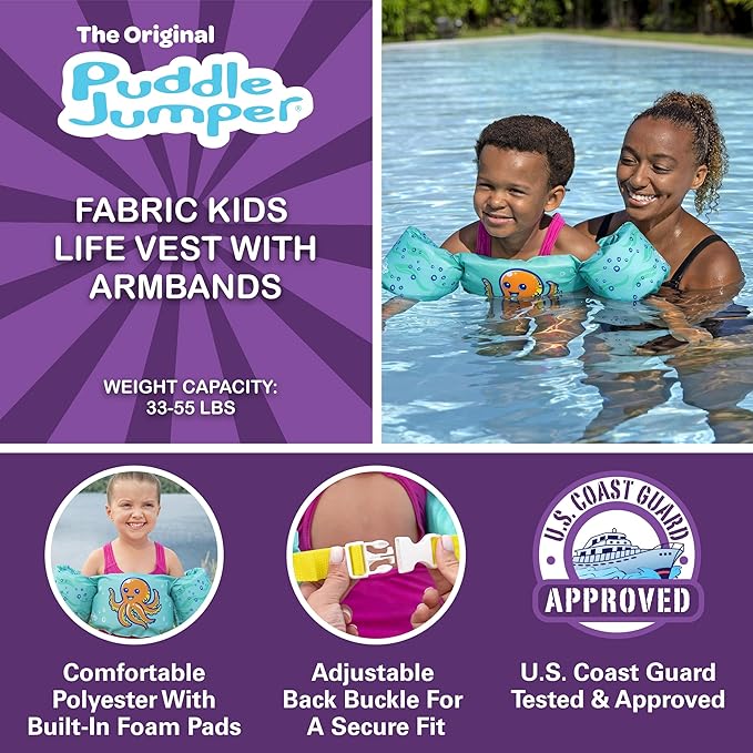 Child Life Vest Frog Puddle Jumper Floater