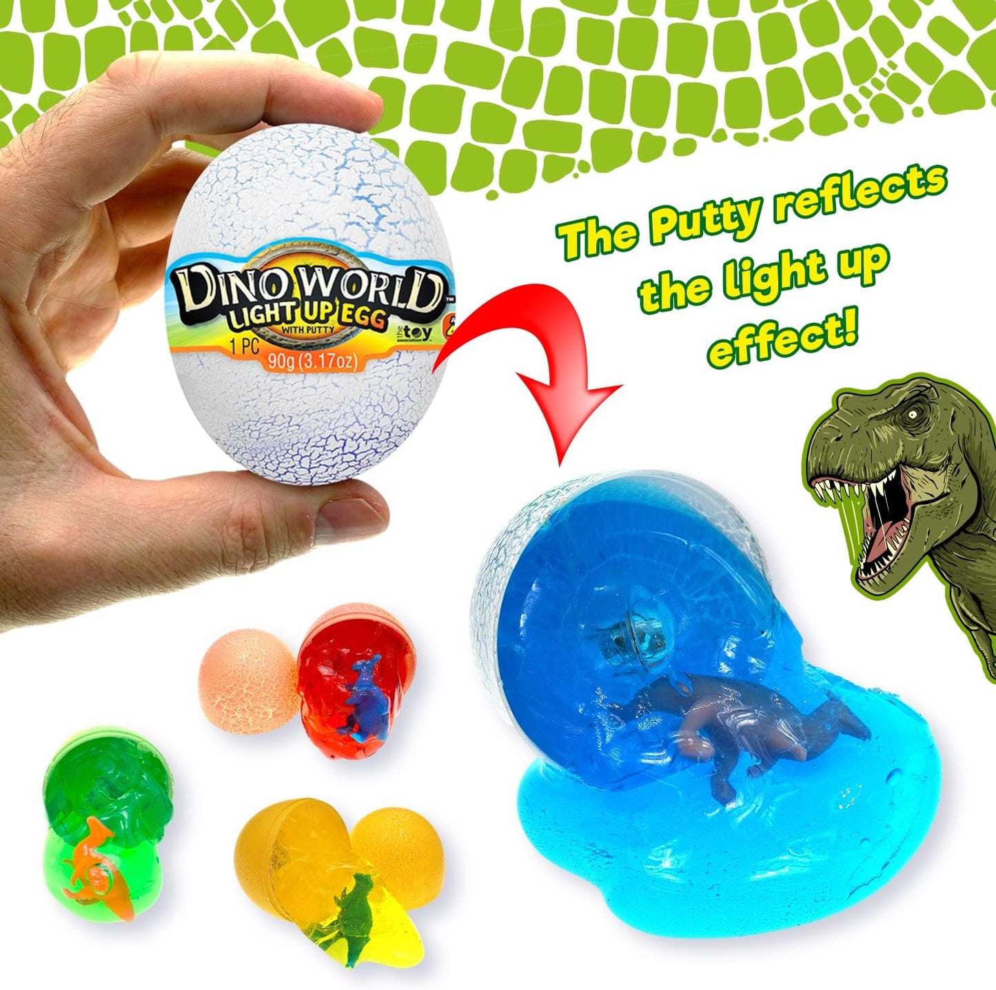 Dino World Light Up Egg