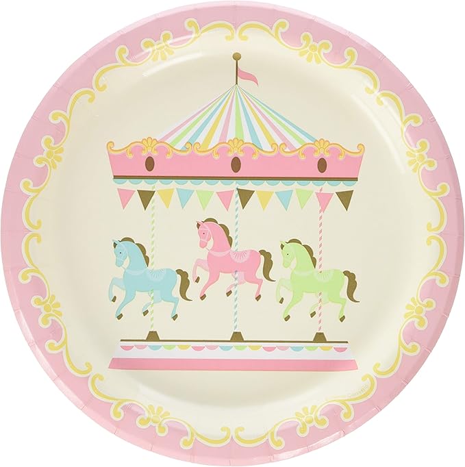 Carousel Paper Plates