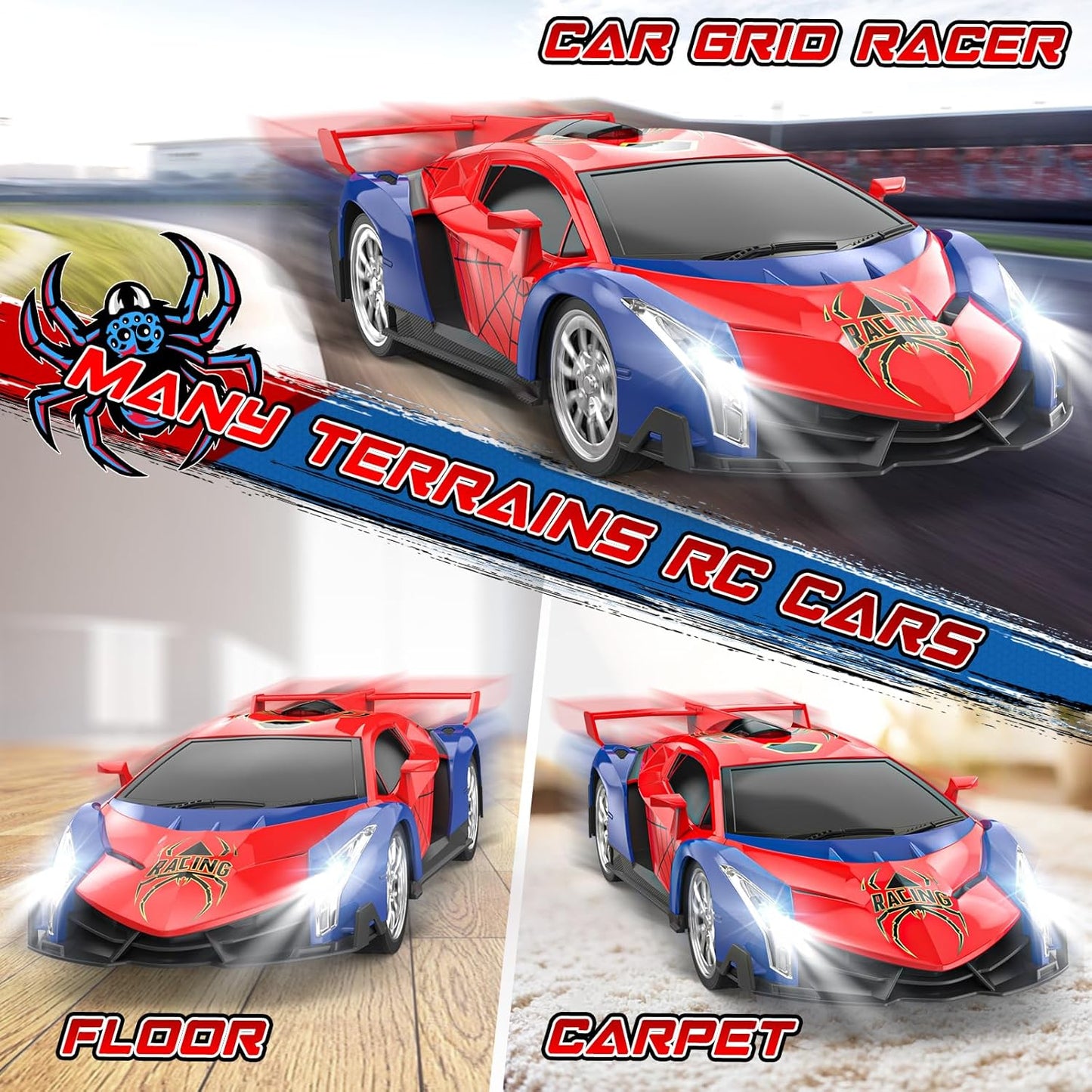 Growsland Spider Remote Control Car