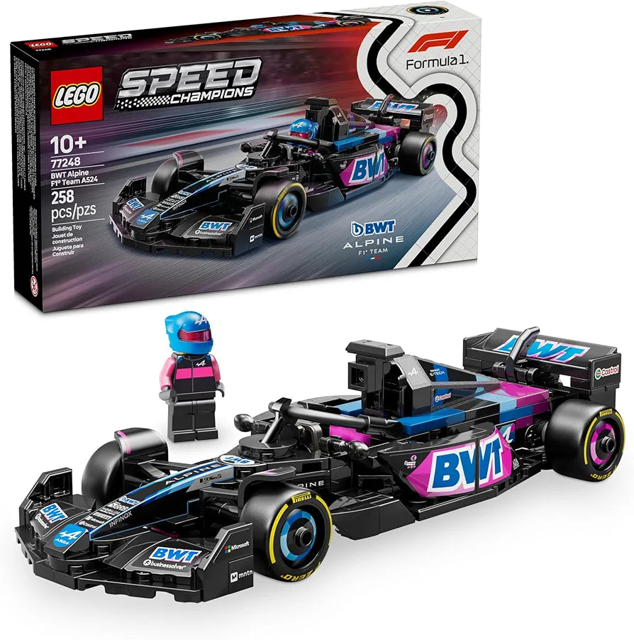 LEGO Speed Champions BWT Alpine F1 Team A524 Race Car