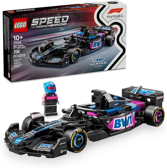 LEGO Speed Champions BWT Alpine F1 Team A524 Race Car