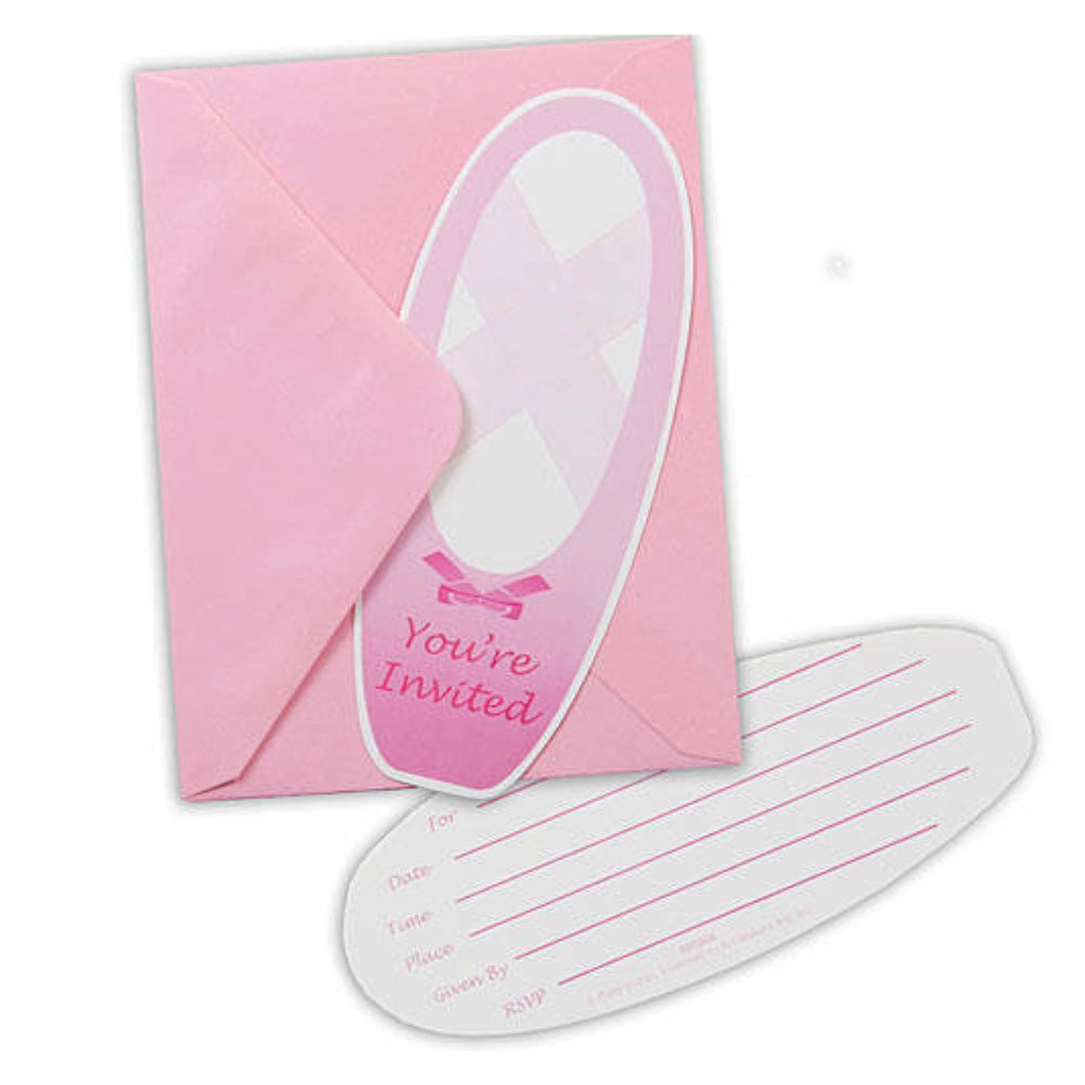 Tutu Much Fun Ballet Invitations