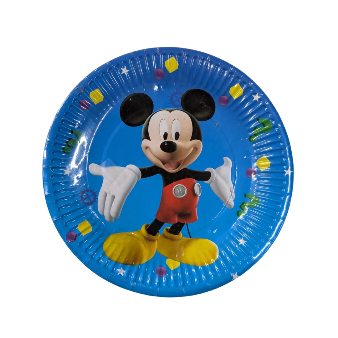 Mickey Mouse Party Plates