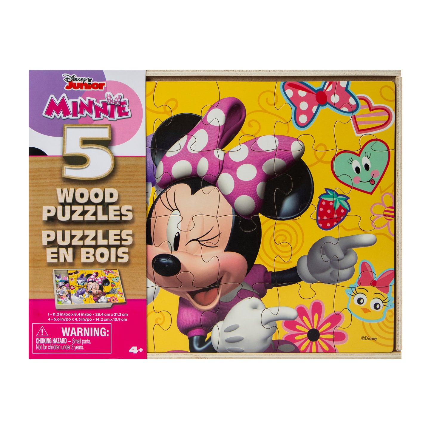 Disney Jr Minnie Wood Puzzle