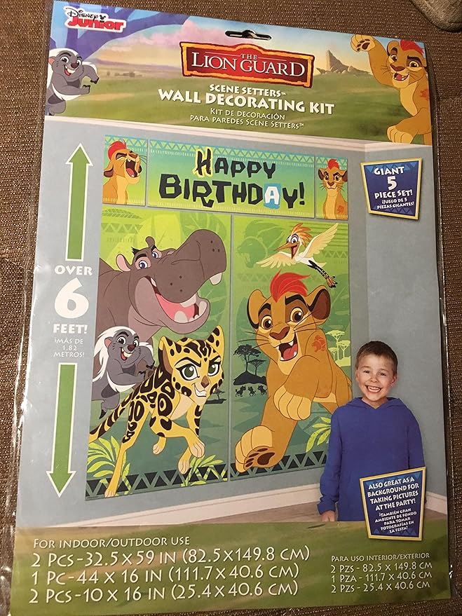 Lion Guard Scene Setter Wall Decoration