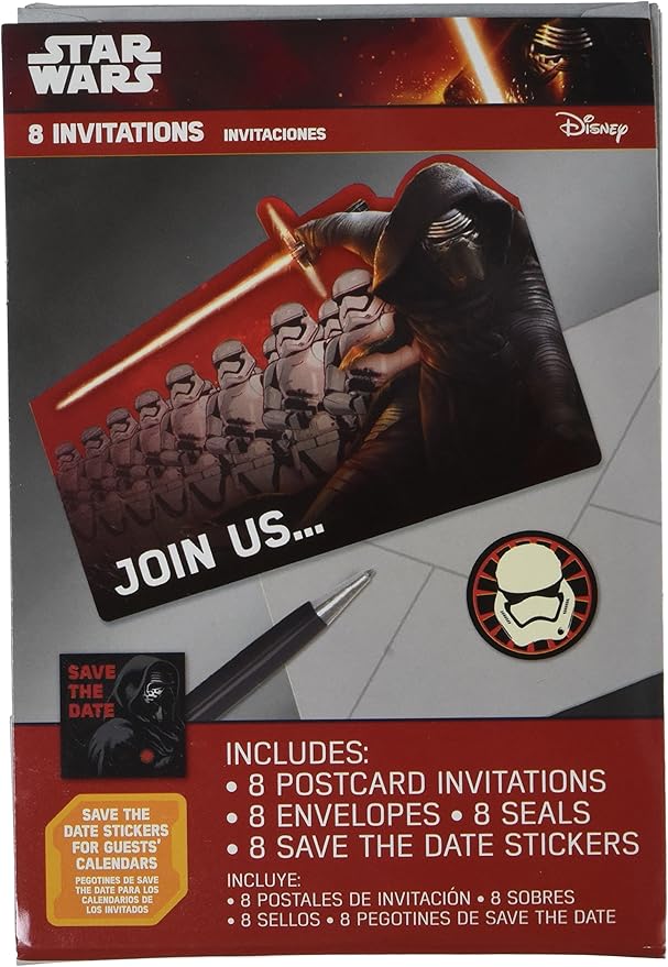 Star Wars Invitations