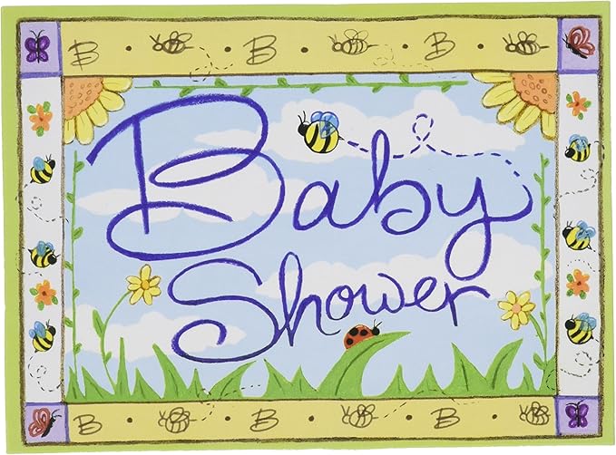 B is for Baby Shower Invitations