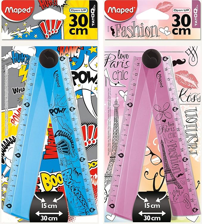 Maped Foldable Plastic Rulers