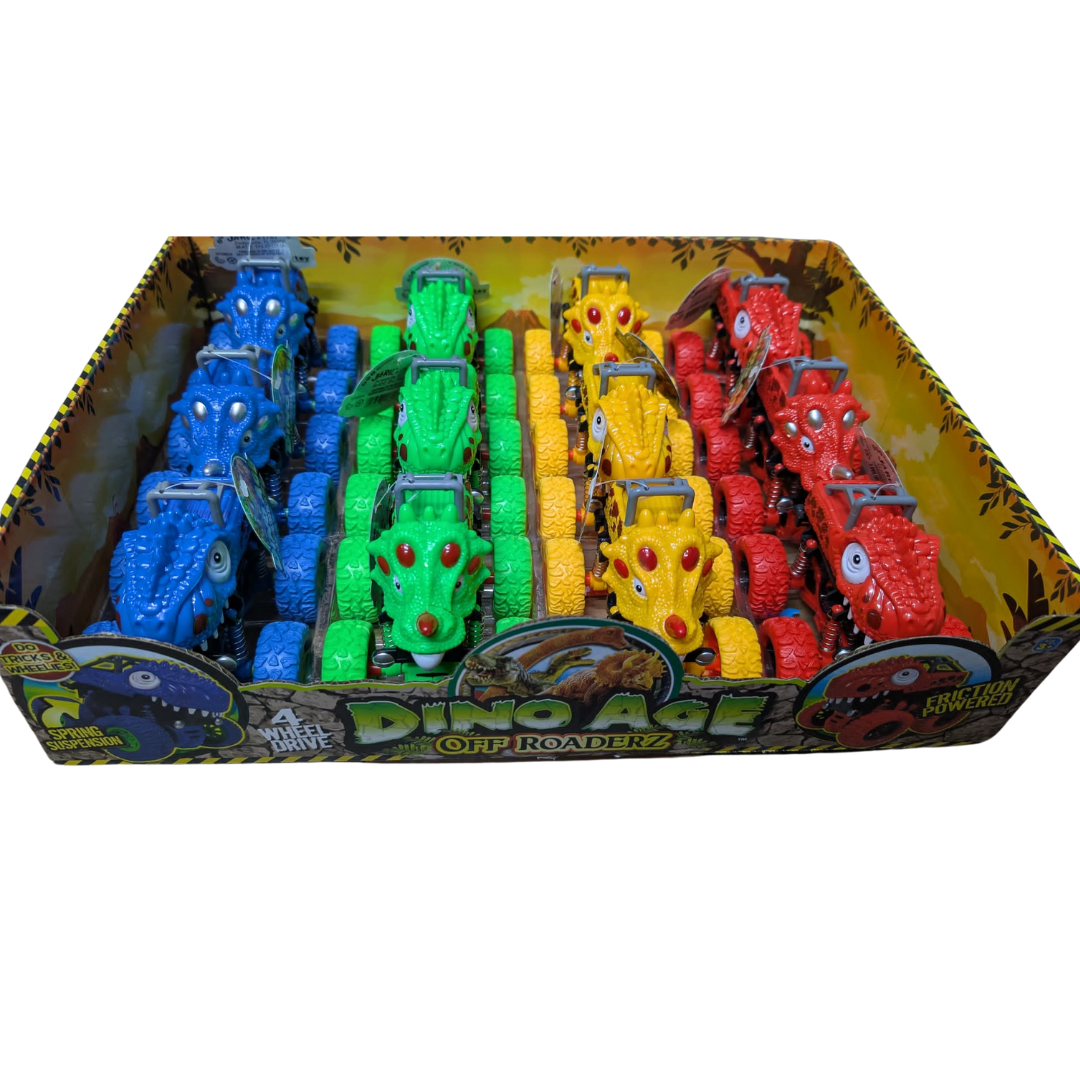 Dino Age Push Friction Car