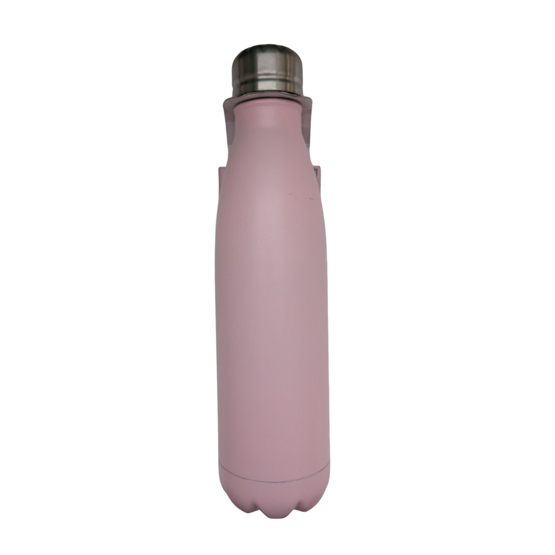 Insulated Water Bottle Silver Cap
