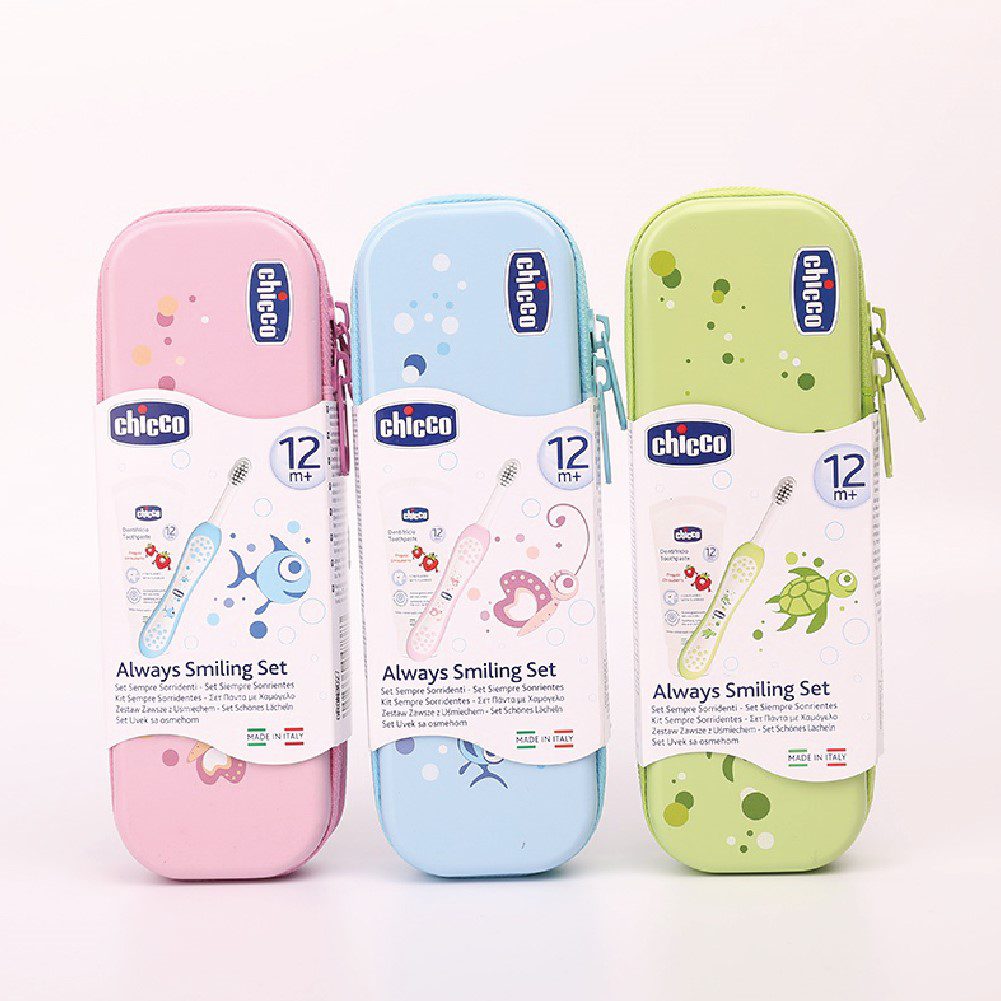 Chicco Always Smiling Toothbrush and Toothpaste Set