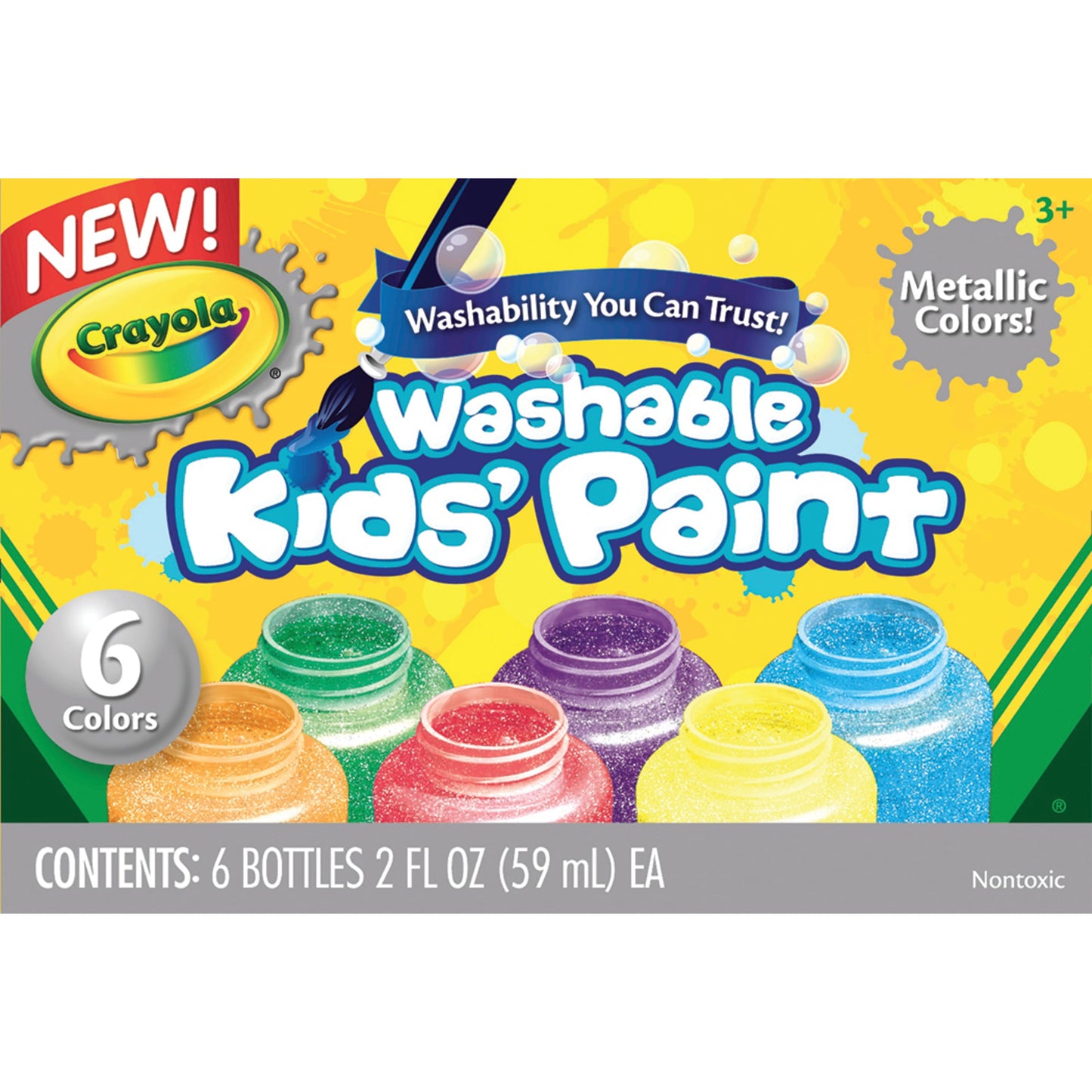 Crayola Metallic Washable Paint