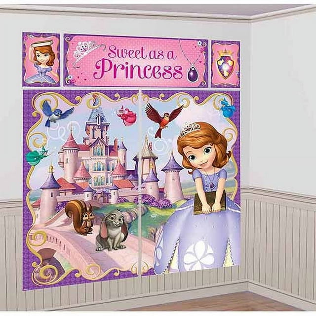 Sofia the First Scene Setter Wall Decoration