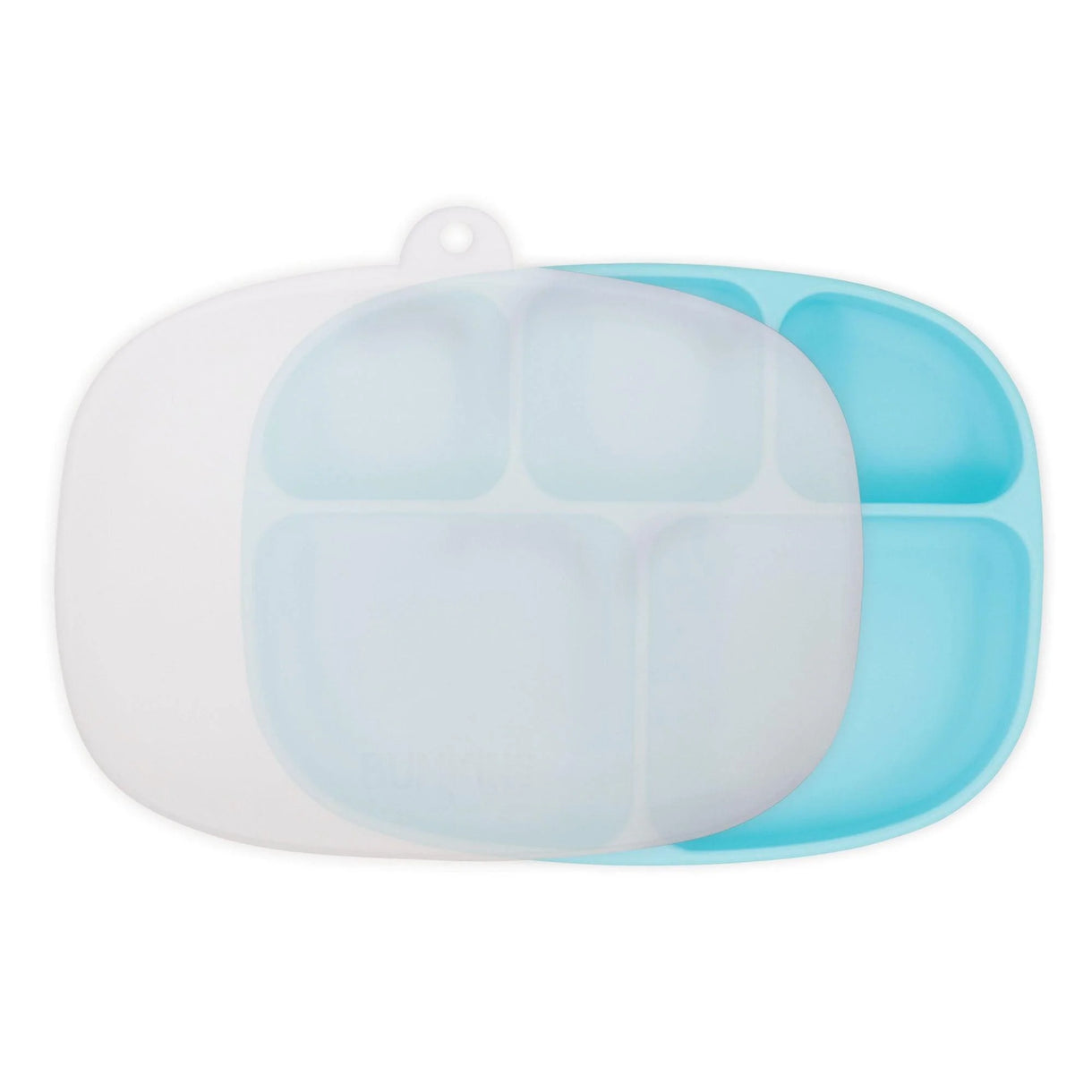 Bumkins Silicone Grip Dish with Lid (5 Section)