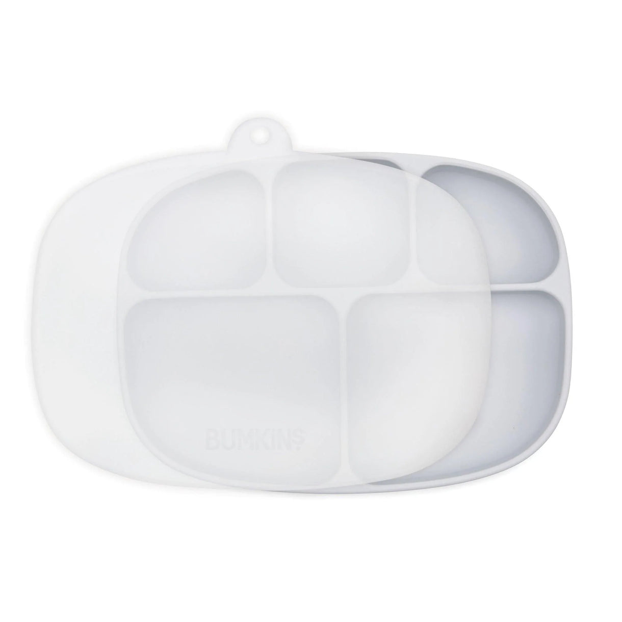 Bumkins Silicone Grip Dish with Lid (5 Section)
