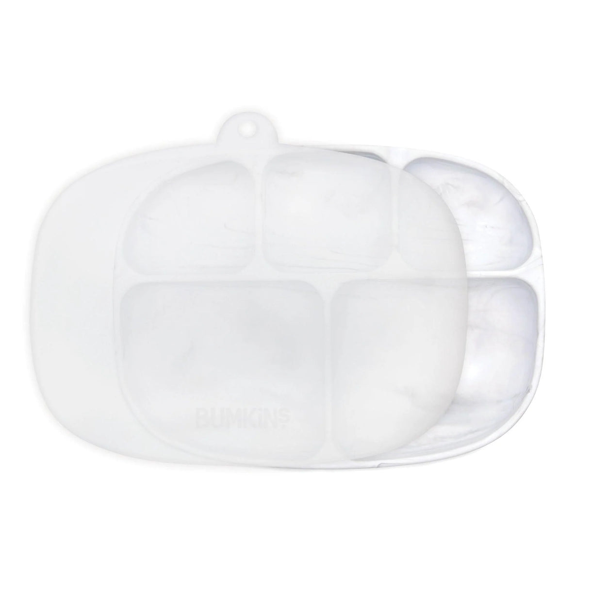 Bumkins Silicone Grip Dish with Lid (5 Section)