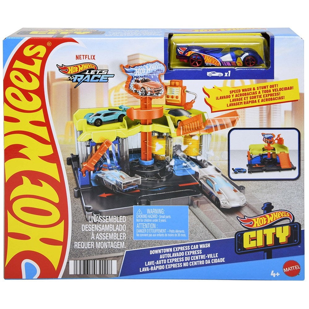 Hot Wheels City Downtown Express Car Wash