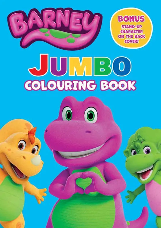 Barney Jumbo Coloring Book