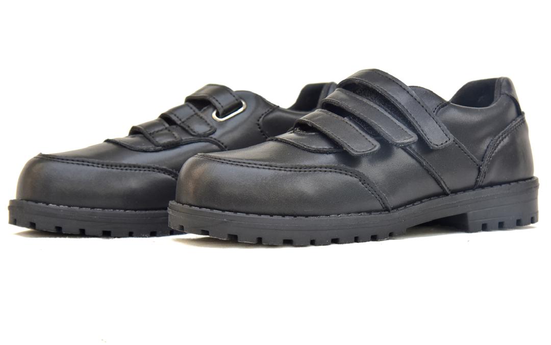 IJE Boys shoes 3 Velcro straps