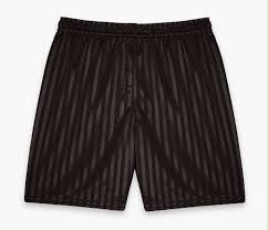 PE shorts shadow striped