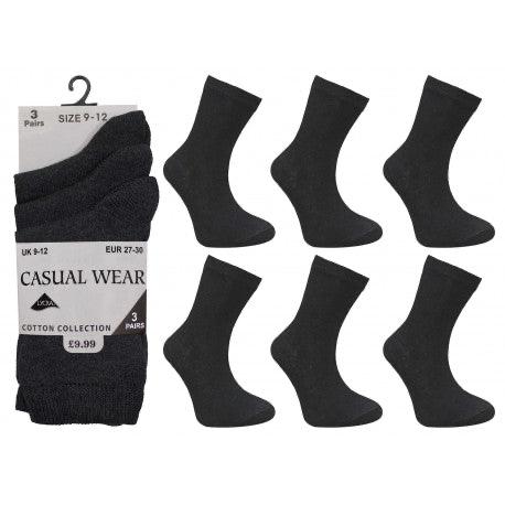 Lycra Casual Wear cotton collection 3pack socks