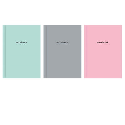 Tallon A4 Hardback Notebook – Pastel Colours