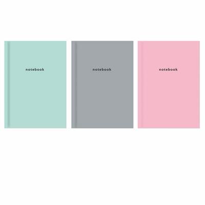Tallon A4 Hardback Notebook – Pastel Colours