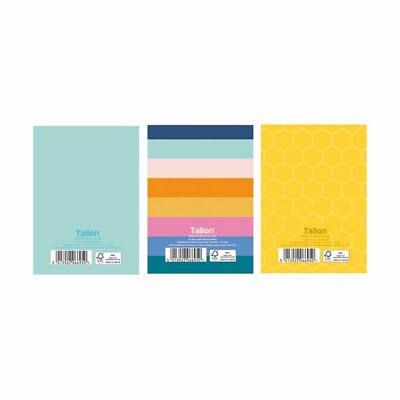 Tallon A4 Hardback Notebook – Pastel Designs in