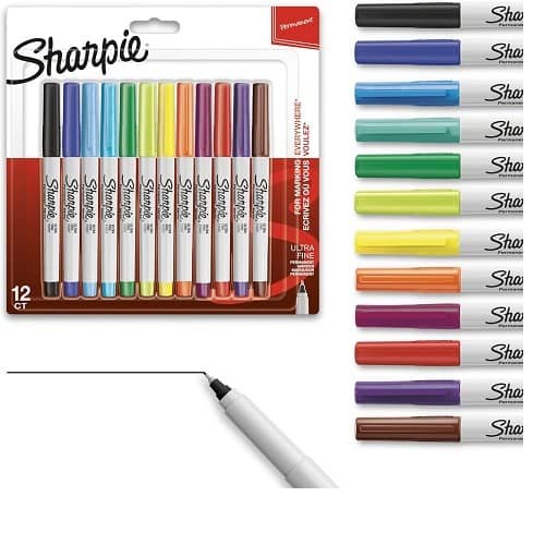 Sharpie 2 IN 1 Marker fine & Ultra fine